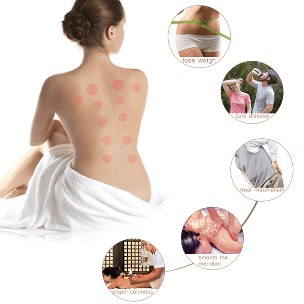 2X Silicone Cupping Delivery Massage Cup Anti Cellulite Vacuum Suction Lifting