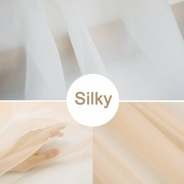 3Mx1.5M White Organza Table Runner Chair Sash Wedding Party Fabric Decoration AU