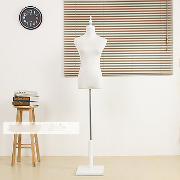 Female Mannequin Half Model Sandal wood Adjustable Bracket Window Display Rack A