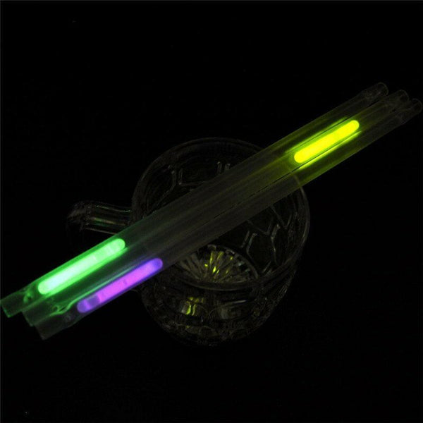 Fluorescent Glow Sticks Straws Night Club Bar KTV Cheering Props Lumino