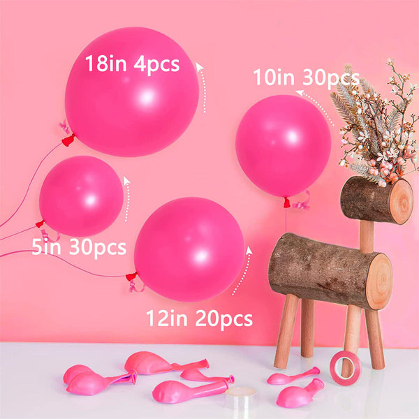 Balloon Garland Arch Kit Set Pure Birthday Wedding Party Decorations Rose Red AU
