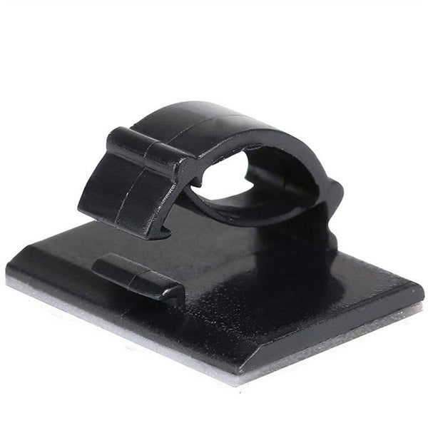 200X Cable Clips Holder Tidy Adhesive Home Car Wire Tie Fixer Drop Clamp Cord AU
