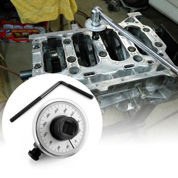 Automobile Torque Meter Angle Measuring Instrument Tool for Wrench and Ruler