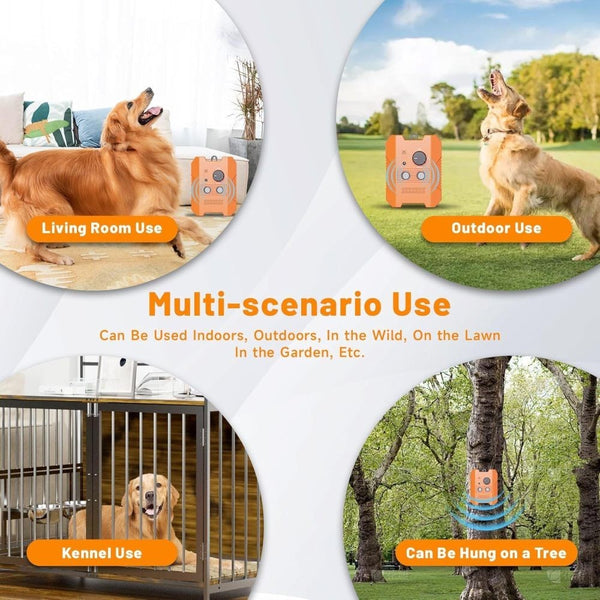 Ultrasonic 3 Modes Dog 50FT Anti Barking Device Bark Deterrent Devices
