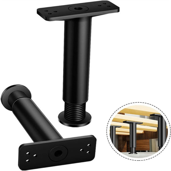 Adjustable Telescopic Bed Beam Support Furniture Leg Load Bearing Bracket