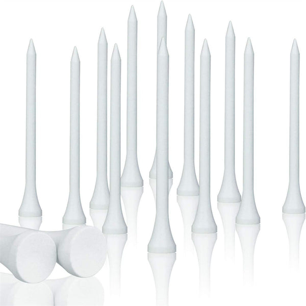 100pcs Wood Wooden Golf Tees 83mm Golf Ball Tees Supplies Accessories AUS