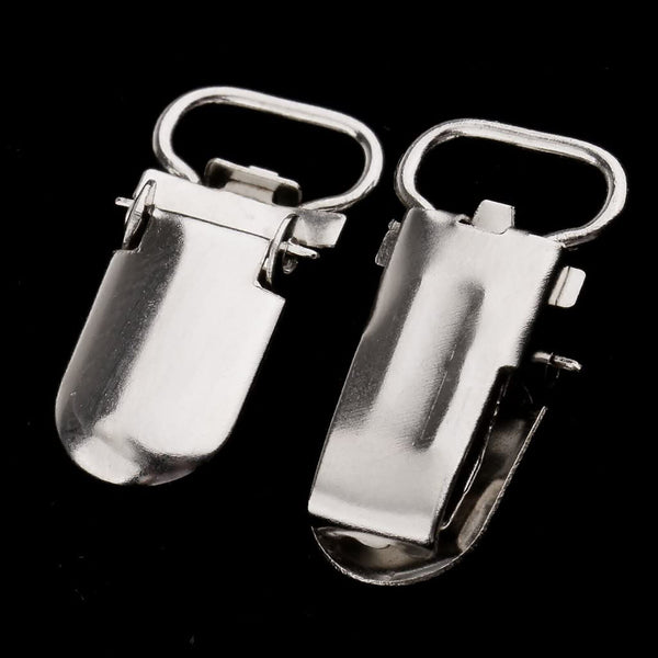 20Pcs Metal Suspender Clips Holder Lead Clips Holder Buckle For Mattress Braces