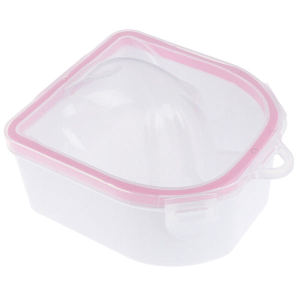 2X Acetone Holder Liquid Manicure Treatment & Acrylic Nails 2 in 1 Soak-Off Bowl