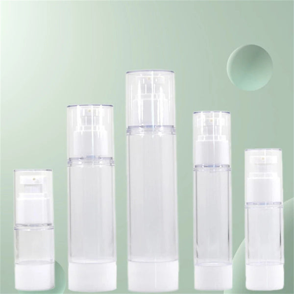 2-4Pcs Vacuum Pump Bottle Empty Lotion Sub-Bottling Airless Bottle Container AUS