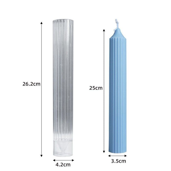 Long Pole Candle Mold Plastic Pillar Candle Making DIY Candle Mould Supplies AU