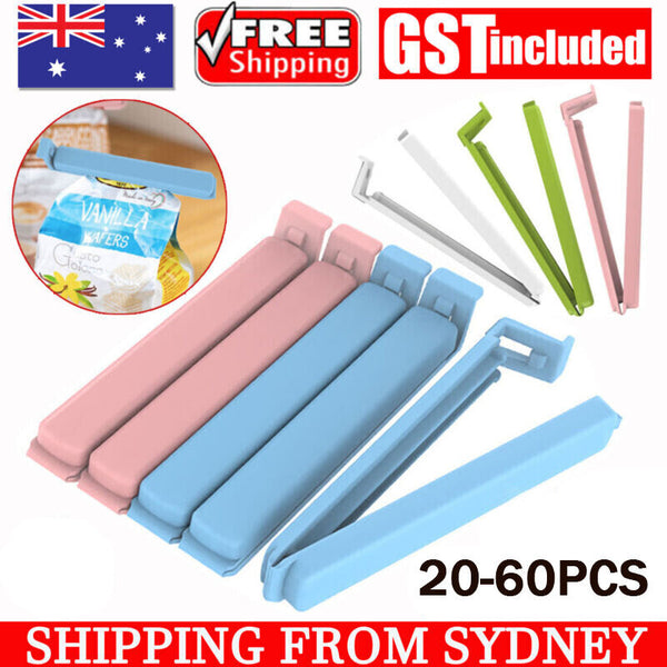 Plastic Sealing Bag Clip Sealer Clamp Kitchen Storage Food Snack Clips