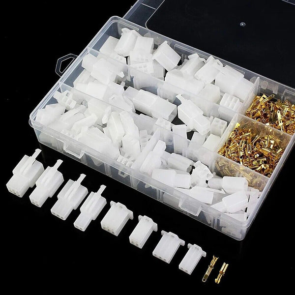 380pcs Automotive Electrical Wire Connectors Kit 2 3 4 6 Pin Cable Terminal Plug