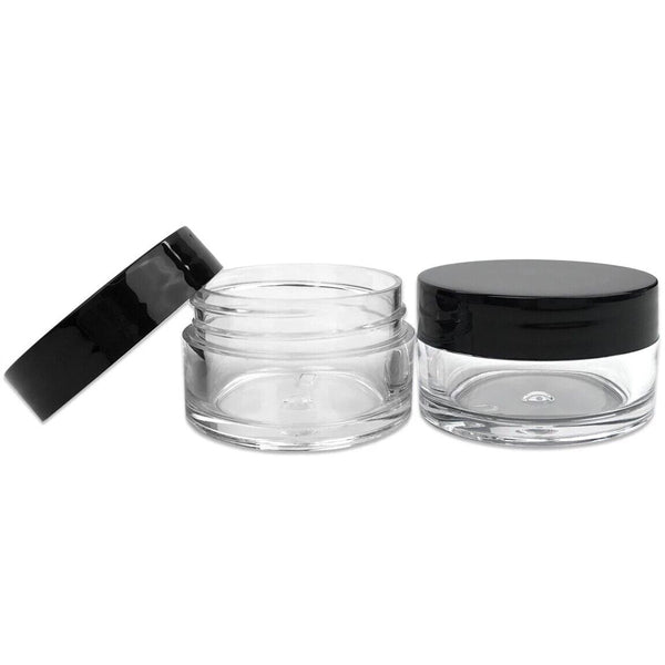 50pcs 10g Sample Bottle Cosmetic Makeup Jar Pot Face Cream Lip Balm Containers