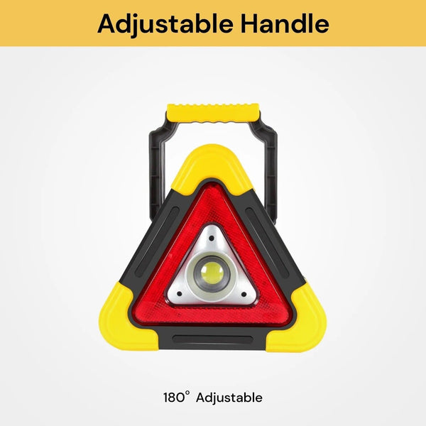 Car Warning Triangle LED Work Light Emergency Lamp Safety Flashing Sign Road AU