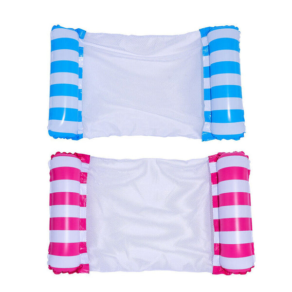 Portable Floating Water Hammock Toy Swimming Chair Inflatable Float Pool Bed