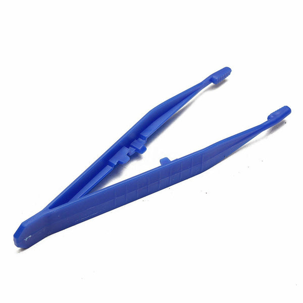 10PCS Plastic Tweezers Tweezer Antistatic Pickup Tools Repair Heat Resistant AU