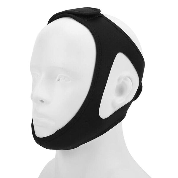 New Stop Snoring Chin Strap Anti Snore Sleep Apnea Belt Device Solutions Jaw AU