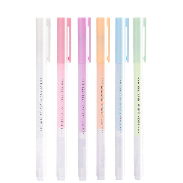 6/12Pcs Scrapbook Dispensing Glue Pen Precisely Controlling the Flow of Glue Pen