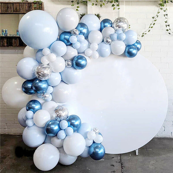 104x Balloon Arch Kit Set Garland Birthday Wedding Baby Shower Party Decor Blue