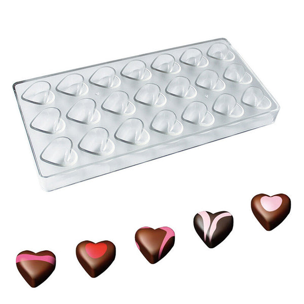 Heart Silicone Resin Mold Necklace Pendant Casting DIY Jewellery Mould