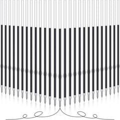 100 Pcs 0.7mm Refills for Retractable/Press Ballpoint Pens. Blue Instru AU STOCK