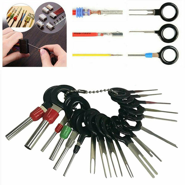 41X Car Terminal Removal Tool Electrical Wire Plug Connector Pin Extractor Kit