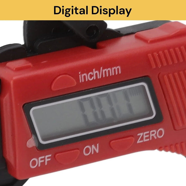 0-12.7mm Convenient Meter Tester LCD Display Thickness Gauge Micrometer Tester