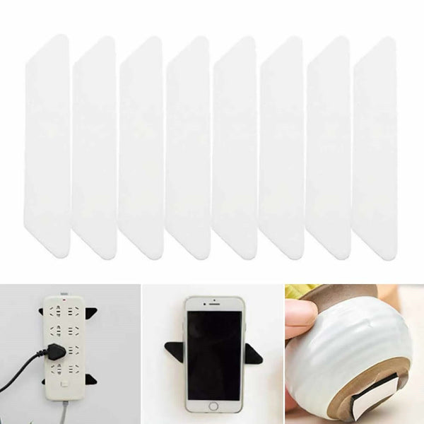 8PCS RUG GRIPPERS Non Slip Reusable Carpet Mat Gripper Anti Skid Washable Grip