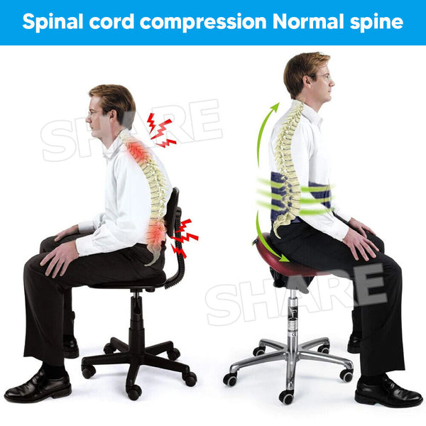 Decompression Belt Waist Brace Spinal Lower Air Traction Back Pain Relief Lumbar