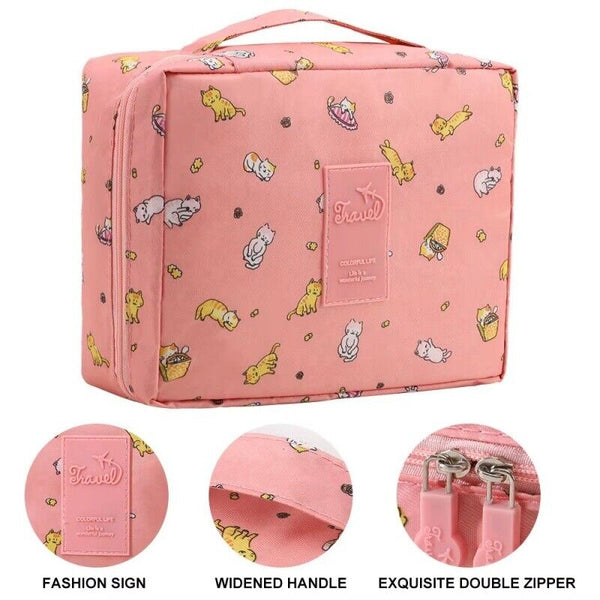 59PCS Beginner Crochet Hooks Kit 5 Roll Yarn Knitting Needles Sewing Set 2Color