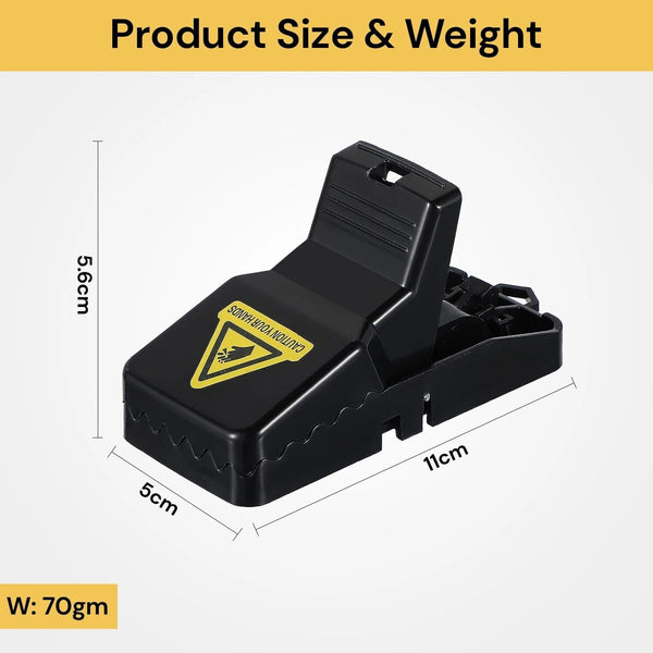 Mouse Traps Reusable Mice Rat Trap Safe Snare Catcher Mousetrap for Family Pet