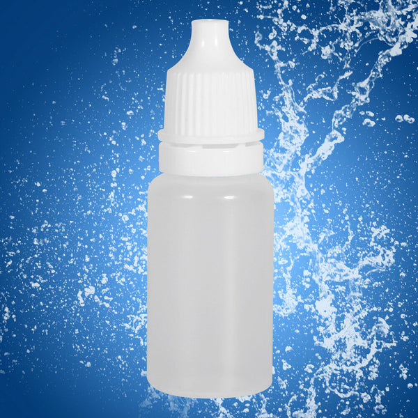 5/10/15/20/30ml Empty Plastic Dropper Bottles Squeezable Drop Liquid Container