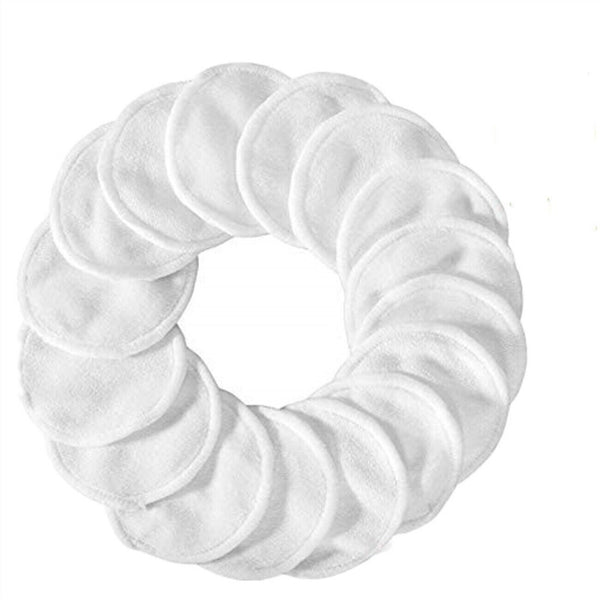 16PCS Microfiber Cloth Pads Makeup Remover Puff Face Cleansing Towel Reusable AU