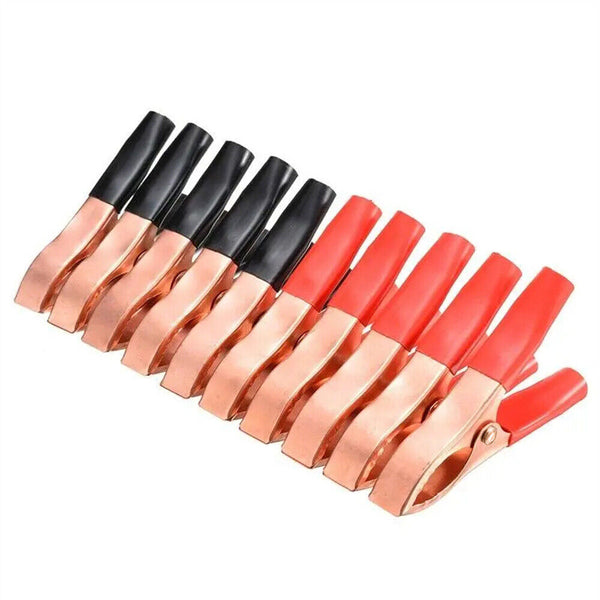 20x Car Alligator Clips 30A Battery Clamps/Crocodile Clip Alligator Clip 70mm AU