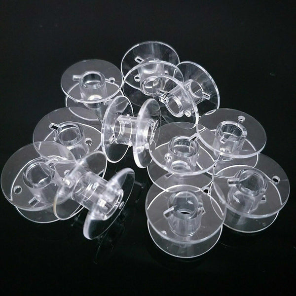 36/50Pcs Multicolor Thread Sewing Machine Bobbins Thread Embroidery Accessori AU