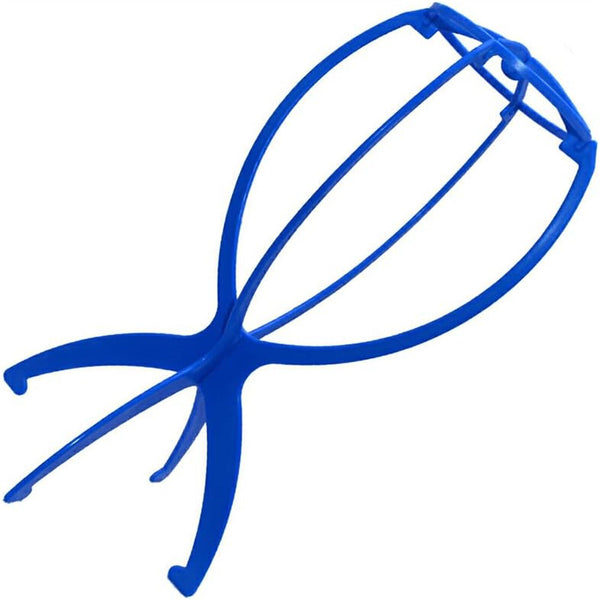 2× Blue Stand Stable Wig Holder Durable Folding Hat Cap Display Tool Wig Hair AU