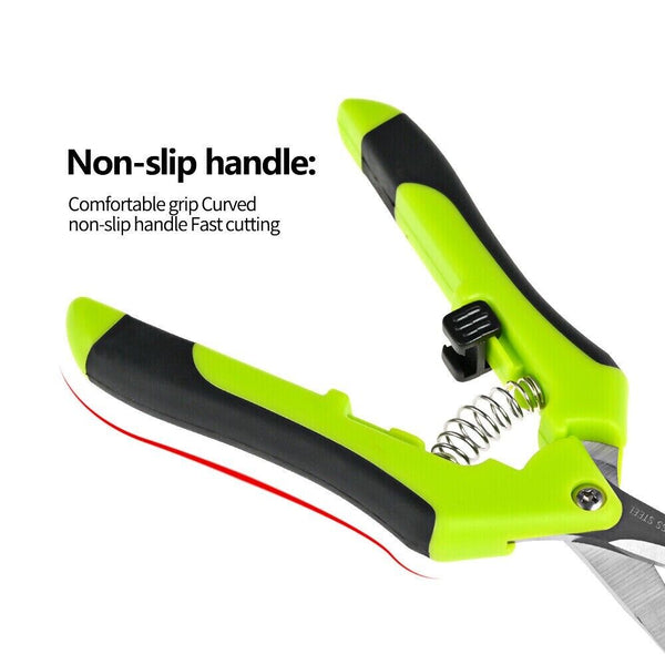 2/4 PCS Pruning Shears Plant Scissors Trim Trees Snips Branch Garden Secateurs