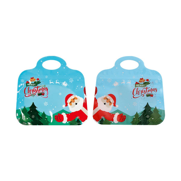 10/20/30PCS Festive Self-Seal Treat Bags, Self Sealing Christmas Treat Bags OD