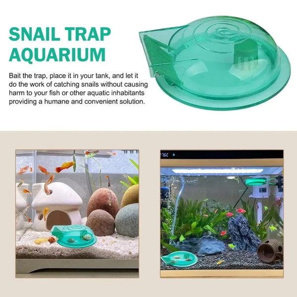 Aquarium Snail Trap Fish Tank Snail Catcher Cleaning Tool