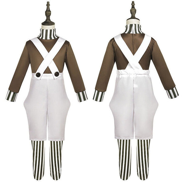 Charlie and the Chocolate Factory themed group costume for kids