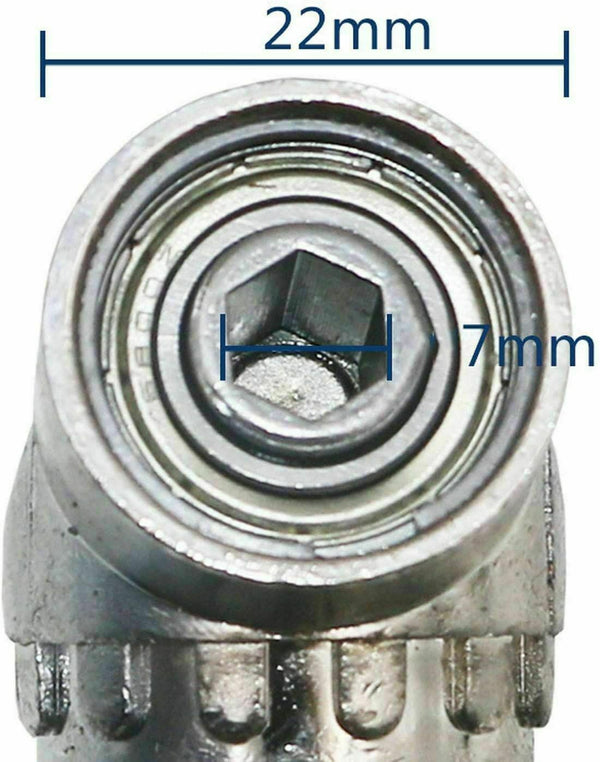 Right-angle Screwdriver Drill Adapter Attachment Impact Hex Driver Extension bit