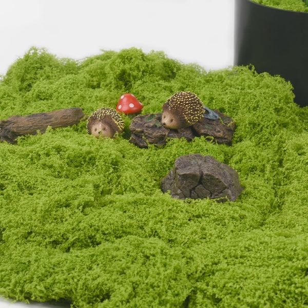 1000g Artificial Moss Decoration | Fake Green Moss for Terrariums, Crafts & Garden Decor