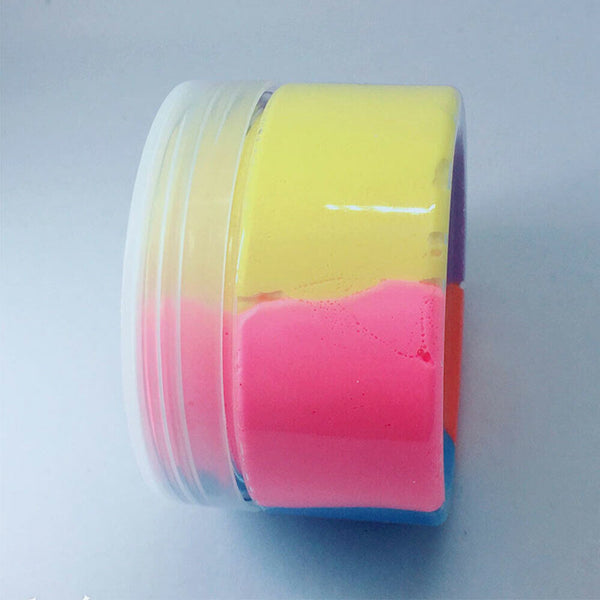 Rainbow Cotton Fairy Slime Stress Relief Kids Toy Cloud Fluffy Ice cream Mud