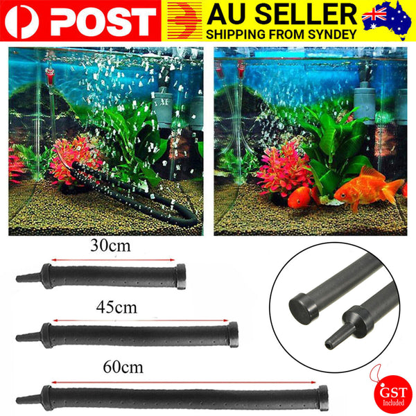 Flexible Air Stones for Aquarium Fish Tank and Septic Pump Bubbles Oxygen NEW AU