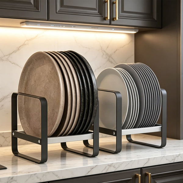 Kitchen Cabinet Storage Shelves Chopping Board Dishes Storage Rack Holder