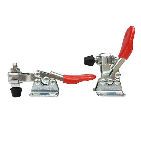4pcs GH-201 Holding Capacity Quick Release Hand Tool Toggle Clamp Horizontal AU