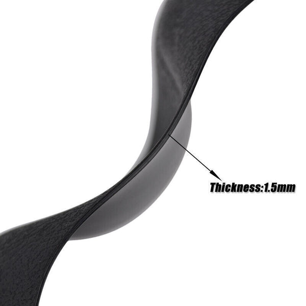 Car Steering Wheel Cover Protector Universal Leather Texture Silicone