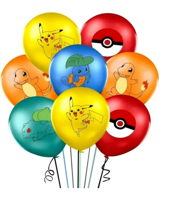Pikachu Party Set Party Supplies Pokemon Kids Birthday Decoration