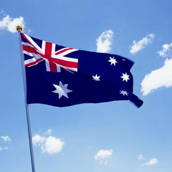 10pcs Large Australian Flags 150x90cm | Heavy Duty Aussie Outdoor Flag for Australia Day