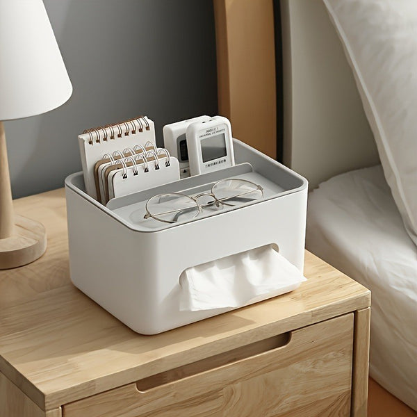 Tissue box multi-functional desktop storage box drawer box remote control Box AU